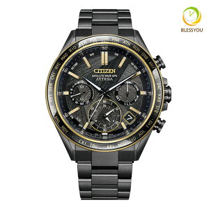 �y���胂�f���z�����Y �r���v �V�`�Y�� �A�e�b�T GPS �d�g���v �G�R�h���C�u �N���m�O���t �X�[�p�[�`�^�j�E�� CITIZEN ATTESA LIGHT in BLACK Eco-Drive 50th Edition CC4078-51E 330,0 2026�N6�� �y���K�i�z ���{