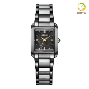 CITIZEN L �V�`�Y�� �G�� �G�R�h���C�u �r���v ���f�B�[�X LIGHT in BLACK Eco-Drive 50th Edition EW5636-55E 53.0 2026�N6�� Square Collection �i�X�N�G�A �R���N�V�����j �\�[���[