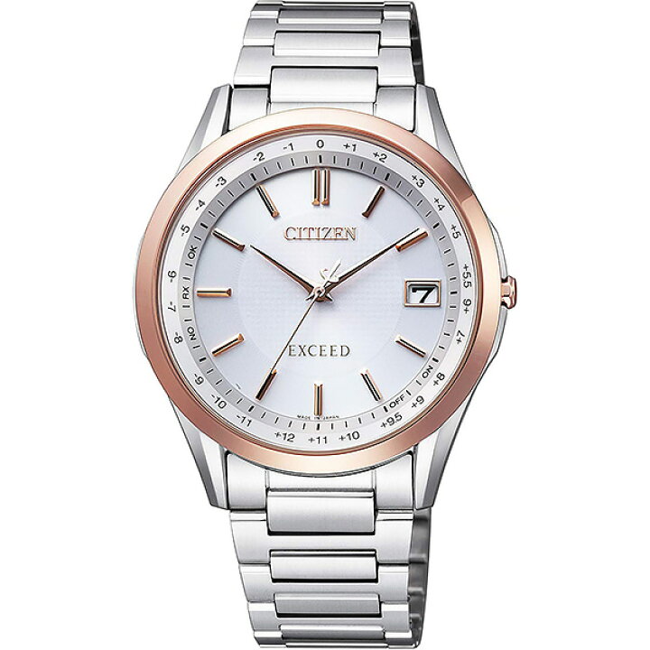 楽天市場】CITIZEN EXCEED シチズン 電波ソーラー メンズ 腕時計 