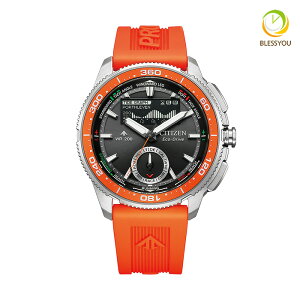 �����Y �r���v �V�`�Y�� �v���}�X�^�[ �G�R�E�h���C�u �R���r�l�[�V�����E�I�b�` Wave Tracker CITIZEN JV3000-13E 115,0 2026�N6������