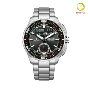 �����Y �r���v �V�`�Y�� �v���}�X�^�[ �G�R�E�h���C�u �R���r�l�[�V�����E�I�b�` Wave Tracker CITIZEN JV3001-53E 125,0 2026�N6������