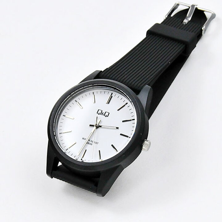 楽天市場】時計シチズン QQ 腕時計 アナログ 防水 ウレタンベルト VS40-003 ブラック ボーイズサイズ 10気圧防水 ネコポス配送 :  ペアウォッチ G-SHOCK BlessYou