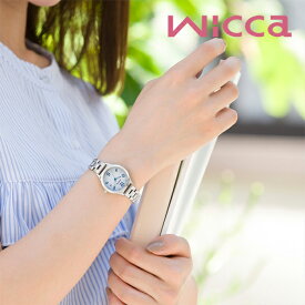 CITIZEN wicca KS1-210-91 シチズン ソーラー電波 腕時計 レディース ウィッカ 32,0 入学祝い 就職祝い