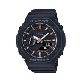 G-SHOCK women Gショック レディース 腕時計 GMA-S2100-1AJF (14,5) GA-2000系のミッドサイズ CASIO カシオ 2021年3月 女性におすすめ ジーショック ミッドサイズ 八角形フォルム カーボンコアガード 薄型 クオーツ