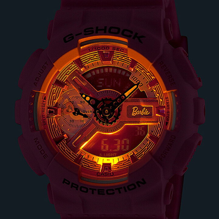 楽天市場】G-SHOCK Barbieコラボ GMA-S110BE-4AJR 22,5 2025年2月 G 
