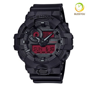 G-SHOCK GVbN rv Y CASIO JVI BLACK AND BOLD RED GA-700BBR-1AJF 17,0 2025N5
