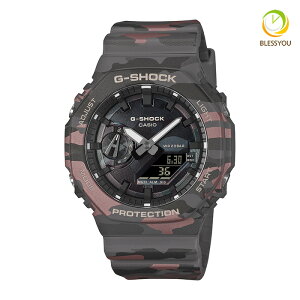 �����Y �r���v CASIO �J�V�I G-SHOCK G�V���b�N Original Camoflage GA-2100CMD-8AJF 20.0 2026�N2�� �t�@�b�V�����A�C�e�� �A�E�g�h�A �M�t�g
