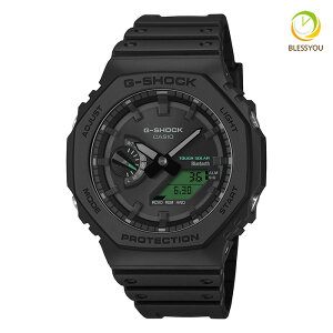 G-SHOCK G�V���b�N �r���v �����Y CASIO �J�V�I BLACK AND ELECTRO GREEN GA-B2100BEG-1AJF 22.5 2026�N4�� GA-B2100�V���[�Y �I�N�^�S�� �\�[���[ Bluetooth