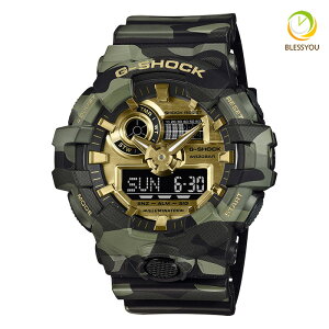 G-SHOCK G�V���b�N �r���v �����Y CASIO �J�V�I CAMO & GOLD GA-700CMG-3AJF 22,0 2026�N6�� 20�C���h��