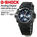 CASIO G-SHOCK カシオ ソーラー電波 腕時計 メンズ Gショック AWG-M100SB-2AJF 28,0 B10TCH