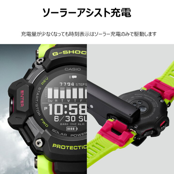 楽天市場】G-SHOCK G-SQUAD Gショック ジースクワッド ブラック 