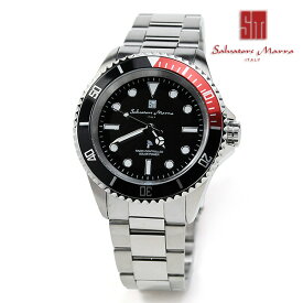 サルバトーレマーラ メンズ 腕時計 SALVATORE MARRA sm22110-ssbkrd 43.0
