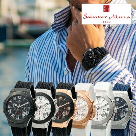サルバトーレマーラ メンズ クロノグラフ 腕時計 SALVATORE MARRA sm23106-select 33.0 エレガント ラグジュアリースポーツタイプ ラグスポ ファッション クオーツムーブメント 防水