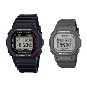 G-SHOCK �f�W�^�� �y�A�E�H�b�` DW-5600RL-1JF × BGD-565SC-1JF 22,5 �X�N�G�A 5600�n�f�U�C�� �W�[�V���b�N G�V���b�N �y�A �J�W���A�� �V���v�� �����N�R�[�f �y�A ���肰�Ȃ������낢 �v���[���g��