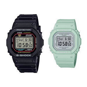 G-SHOCK �f�W�^�� �y�A�E�H�b�` DW-5600RL-1JF × BGD-565SC-3JF 22,5 �X�N�G�A 5600�n�f�U�C�� �W�[�V���b�N G�V���b�N �y�A �J�W���A�� �V���v�� �����N�R�[�f �y�A ���肰�Ȃ������낢 �v���[���g��