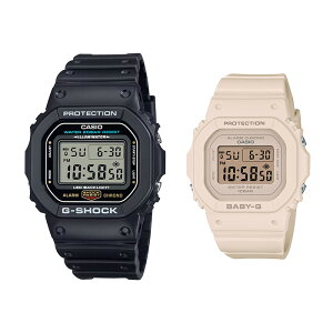 �y�A�E�H�b�` G-SHOCK BABY-G DW-5600 × BGD-565 select 22.5 �f�W�^�� �����Y ���f�B�[�X �X�N�G�A �y�A �r���v dw-5600-bgd-565-pair