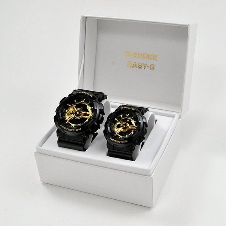 楽天市場】二人の絆 ジーショック ペアウォッチ GA-110GB-1AJF BA-110X  