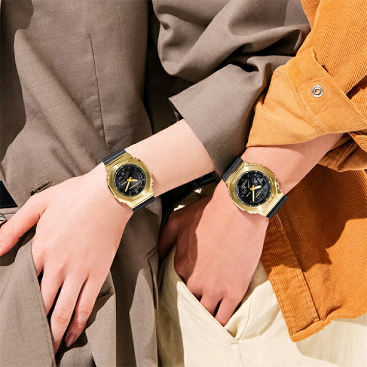 楽天市場】Gショック ペアウォッチ ゴールド GM-2100G-1A9JF × GM  