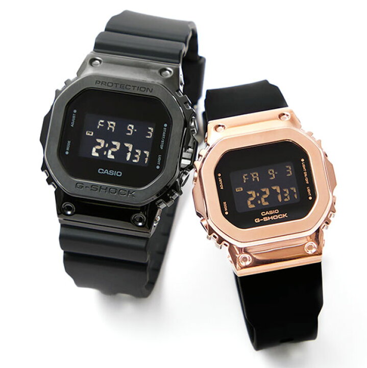 楽天市場】G-SHOCK ジーショック ペアウォッチ メタルベゼル デジタル 
