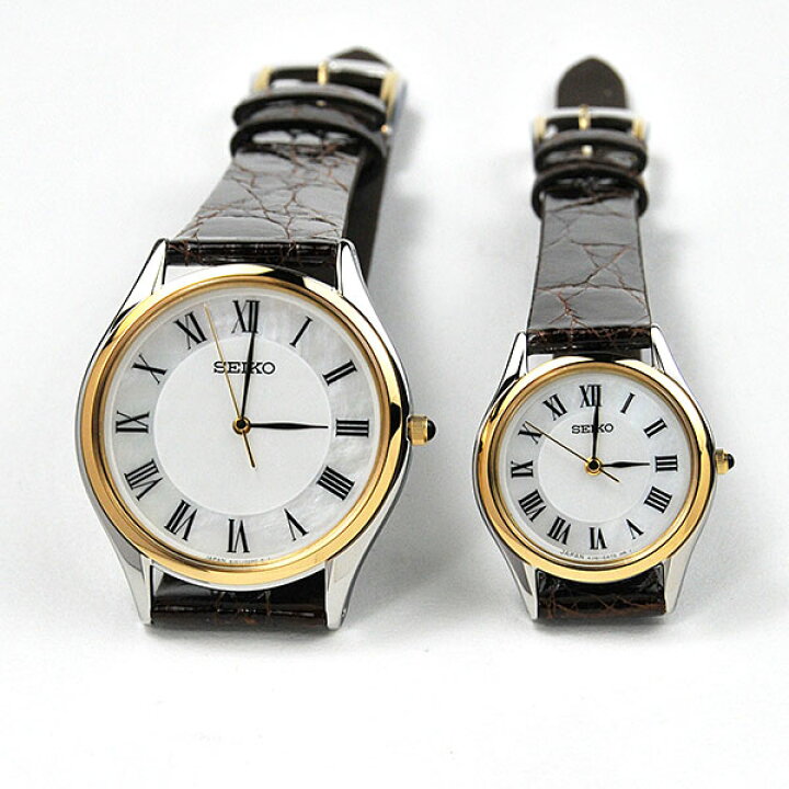 楽天市場】セイコー ドルチェ&エクセリーヌ 薄型 革ベルト combi SEIKO 