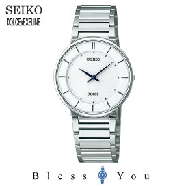 セイコー ドルチェ＆エクセリーヌ 腕時計 薄型ペア SEIKO DOLCE&EXCELINE ホワイト SACK015[66,0]