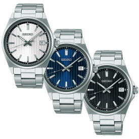 セイコー 腕時計 セイコーセレクション メンズ 電池式クオーツ 10気圧防水 SBTHシリーズselect(022) ホワイト シルバー バンド調整簡単 らくらくアジャスト