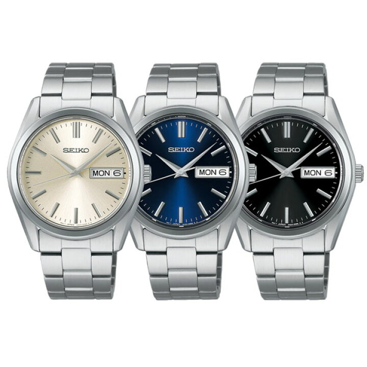 楽天市場】SEIKO メンズ 腕時計 電池式クオーツ時計 日付曜日表示 
