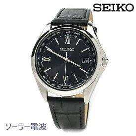 セイコー 電波ソーラー 腕時計 SBTM297 [60,0] ソーラー 電波時計 メンズ ウォッチ 革ベルト SEIKO selection 男性 ギフト お祝い