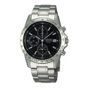 在庫限り ◆ 決算セール セイコー クロノグラフ 腕時計 SEIKO SBTQ041 17,0 ラック ギフト　彼に