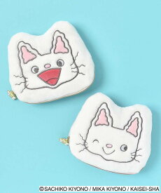 ノンタン グッズ ポーチ 小物入れ レディース おしゃれ もこもこ ふわふわ ギフト プレゼント ノンタンダイカットフェイスポーチ ブルーブルーエ bleubleuet