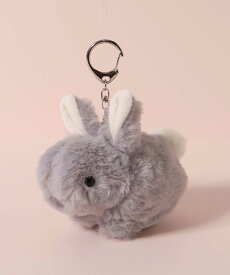 キーホルダー ぬいぐるみ うさぎ ウサギ ロップイヤー アンゴラ グッズ 人形 マスコット キーリング チャーム おしゃれ かわいい もふもふ ふわふわ アニマル 動物 ギフト プレゼント 癒し モチーフアニマルキーチャーム ブルーブルーエ bleubleue
