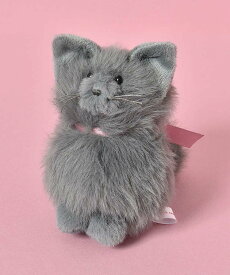 ぬいぐるみ ねこ ネコ 猫 グッズ 小さめ 人形 マスコット 子供 かわいい ふわふわ ギフト プレゼント 癒し 手乗り おもちゃ ホワイト 白 ブラック 黒 グレー ほわほわキャットぬいぐるみ ブルーブルーエ bleubleuet