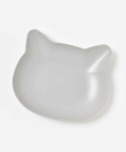 プレート お皿 食器 割れにくい 抗菌加工 子供 小さめ ねこ 猫 グッズ おしゃれ かわいい 電子レンジ 食洗器 対応 キッチン雑貨 ギフト プレゼント ピンク グレー アイボリー ホワイト 白 日