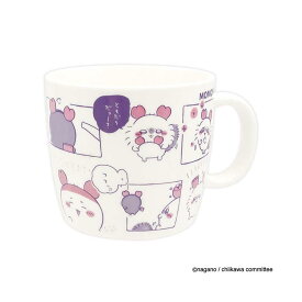 ちいかわ グッズ マグカップ 食器 磁器 かわいい おしゃれ キャラクター ハチワレ うさぎ コーヒーカップ コップ ギフト プレゼント 380ml ちいかわコミックマグ ブルーブルーエ bleubleuet