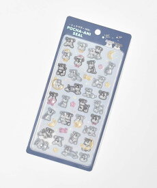 【メール便対応】シール ぷっくり ぽこぽこ 立体 ドロップ 犬 いぬ シュナウザー プードル 柴犬 パグ チャウチャウ ビション シーズー くま ウサギ ねこ グッズ おしゃれ かわいい シール帳 交換 子供 大人 ギフト プレゼント POCHA-ANIシール ブルーブルーエ bleubleuet