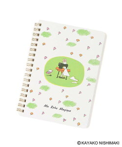 【メール便対応】わたしのワンピース グッズ 絵本 キャラクター 雑貨 ノート B6 リング 文房具 罫線 メモ おしゃれ ギフト プレゼント わたしのワンピースリングノートB6 ブルーブルーエ bleub