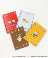 【メール便対応】Sanrio サンリオ グッズ ノート B6 5ミリ方眼 文房具 パティ ジミー キキララ リトルツ…