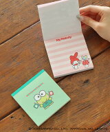 【メール便対応】サンリオ Sanrio レトロサンリオ スクエアメモ メモ帳 メモパッド ブロック パティ＆ジ…