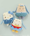 【メール便対応】Sanrio グッズ キティ ペックル マロンクリーム 巾着袋 ぬいぐるみ ポーチ 小物入れ レディース かわいい おしゃれ プレゼント Bleu Bleuet×サンリオキャラクターズマスコット巾着 ブルーブルーエ bleubleuet