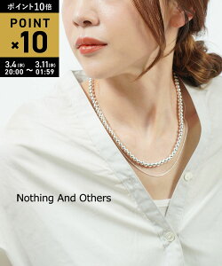 �y3/10����10%�N�[�|��&�|�C���g10�{�z�yLINE�N�[�|���L�z�y2026�N�t�ĐV��z�i�b�V���O�A���h�A�U�[�Y Nothing And Others �h�b�g�`�F�[�� �l�b�N���X 2�A �V���o�[�l�b�N���X Dot Necklace �h�b�g�l�b