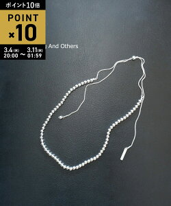 �y3/10����10%�N�[�|��&�|�C���g10�{�z�yLINE�N�[�|���L�z�y2026�N�t�ĐV��z�i�b�V���O�A���h�A�U�[�Y Nothing And Others �l�b�N���X �����O�l�b�N���X �{�[���`�F�[�� �h�b�g�`�F�[�� �V���o�[ ��