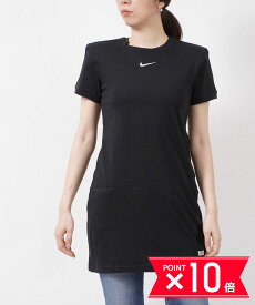 【4/27 9:59までポイント10倍】ナイキ NIKE ショルダーパッド入り ワンピース Tシャツドレス ウィメンズ NSW アイコンクラッシュ S/S ドレス・DD5045-0122102(レディース)