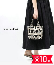 【P10倍＋25日限定クーポン対象】マリメッコ 売れ筋アイテム トートバッグ marimekko ランチバッグ KIOSKI PIENI AHKERA UNI LOGO ・52233291685-0062301(メール便可能商品)[M便 5/5](レディース)(クーポン対象外)