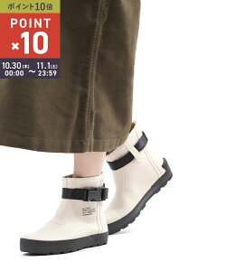 【10/30〜11/1限定10%クーポン&ポイント10倍】ムーンスター レディース 810s MOONSTAR エイトテンス レインブーツ 長靴 ショートブーツ ラバーワークシューズ MARKE マルケ 22 ブラック ショート丈 ・M