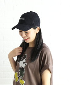 【30%OFF】【LINEクーポン有】ワイルドシングス WILD THINGS コットン コーデュロイ ロゴ入り ベースボールキャップ 帽子 BASE BALL CAP outlet ・WT18131Y-2081802(メンズ)(レディース)(last_1)