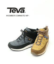 【40%OFF】(B-1)(テバ Teva) メンズ 全天候対応 キルティング ミッドカット レースアップ ショートブーツ エンバー コミュート ウォータープルーフ M EMBER COMMUTE WP・1111755-2542002(メンズ)