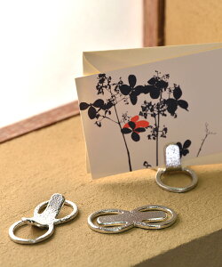 【LINEクーポン有】ノウサク 能作/NOUSAKU 錫製 箸置 カトラリーレスト 「8」5ヶ入り・CHOPSTICK-8-5-4702301(レディース)(1F-W)