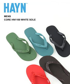 (A-0)(ハイアン HAYN) メンズ CORE COLLECTION ホワイトソール ビーチサンダル CORE HN1100 WHITE SOLE・HN1100-4312101(メンズ)