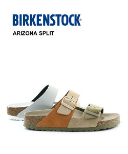 【ラスト1点50%OFFクーポン】ビルケンシュトック BIRKENSTOCK ヌバックレザー ダブルストラップ サンダル コンフォートサンダル アリゾナスプリット Arizona Split・ARIZONA-SP-B-4562101(レディース)(メン