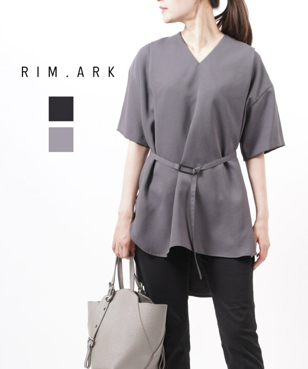 楽天市場】【30%OFF】リムアーク RIM.ARK Vネック 半袖 プルオーバー  